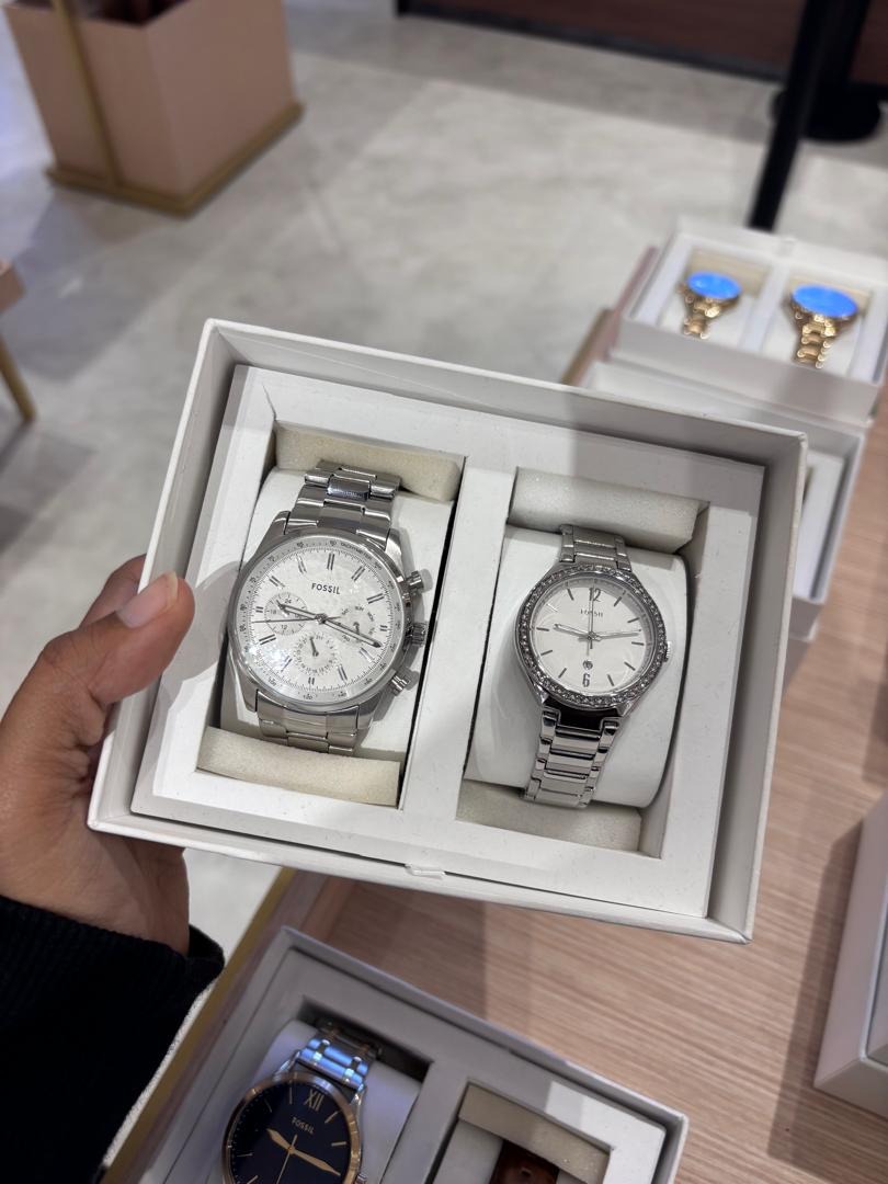 FOSSIL SULLIVAN COUPLE WATCH SET