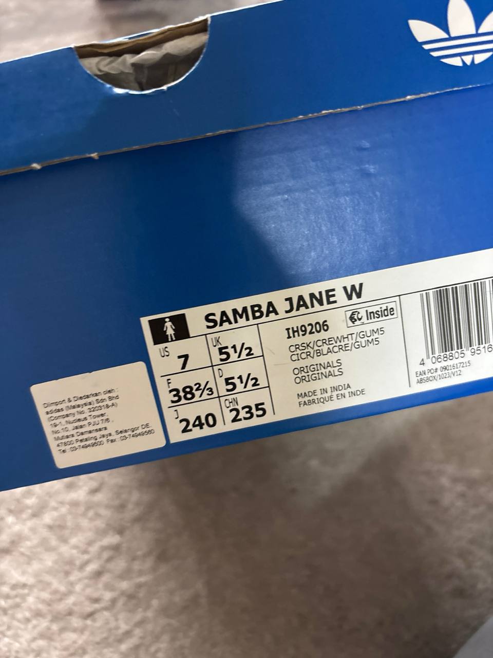 Samba Jane in Satin Blue - Image 2